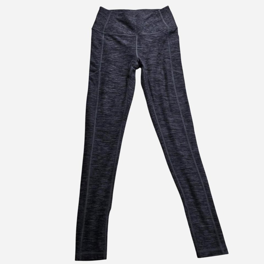 Victorias Secret Space Dye High Rise Leggings Charcoal Grey Heathered Pockets‎ 4